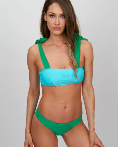 Turquoise Blue/Green Nora bikini set